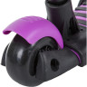 Кикборд NOVATRACK DISCO-KIDS SADDLE PRO фиолетовый 120SB.DISCOKIDS.VL9